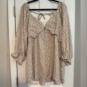 Heyson Floral Cream Women's Top